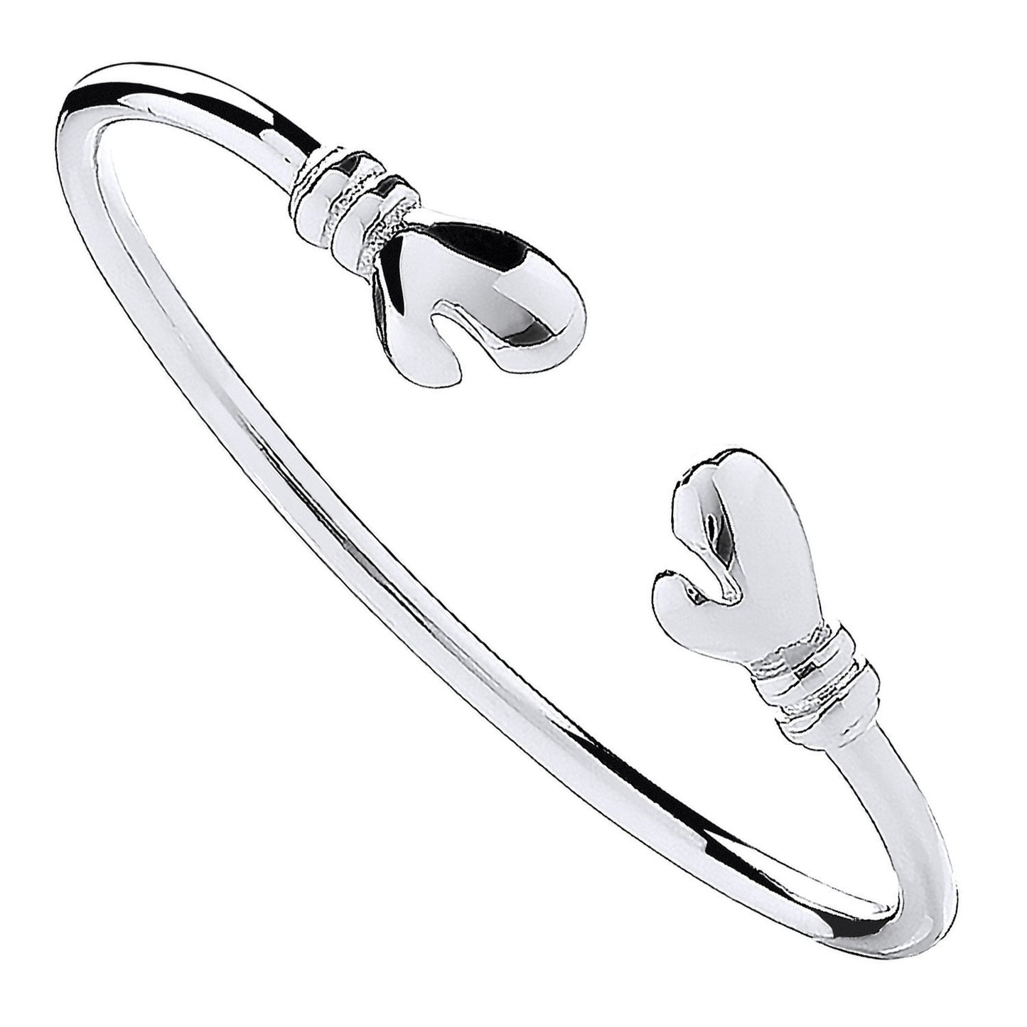 Silver Boxing Glove Baby Bangle - Luxury Watch - Certified Authentic - Swiss Made - UK Stock – Luxury Watch by Imperia