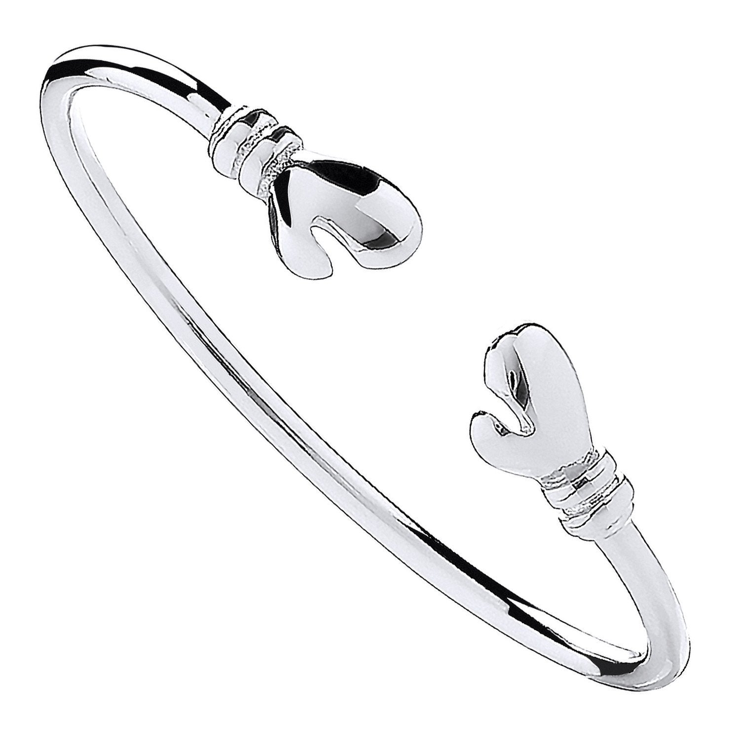 Silver Boxing Glove Baby Bangle - Luxury Watch - Certified Authentic - Swiss Made - UK Stock – Luxury Watch by Imperia