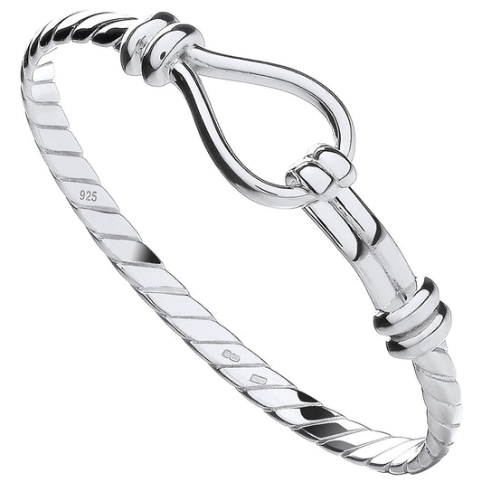 Silver Hook Baby Bangle - Luxury Watch - Certified Authentic - Swiss Made - UK Stock – Luxury Watch by Imperial Time U