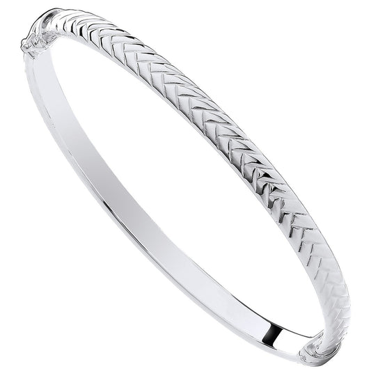 Silver Tyre Design Ladies Bangle - Luxury Watch - Certified Authentic - Swiss Made - UK Stock – Luxury Watch by Imperi