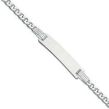 Silver Id Baby 6"/Ladies 7" Bracelet - Fine Bracelet - Certified Authentic - Swiss Made – Luxury Jewellery by Imperial