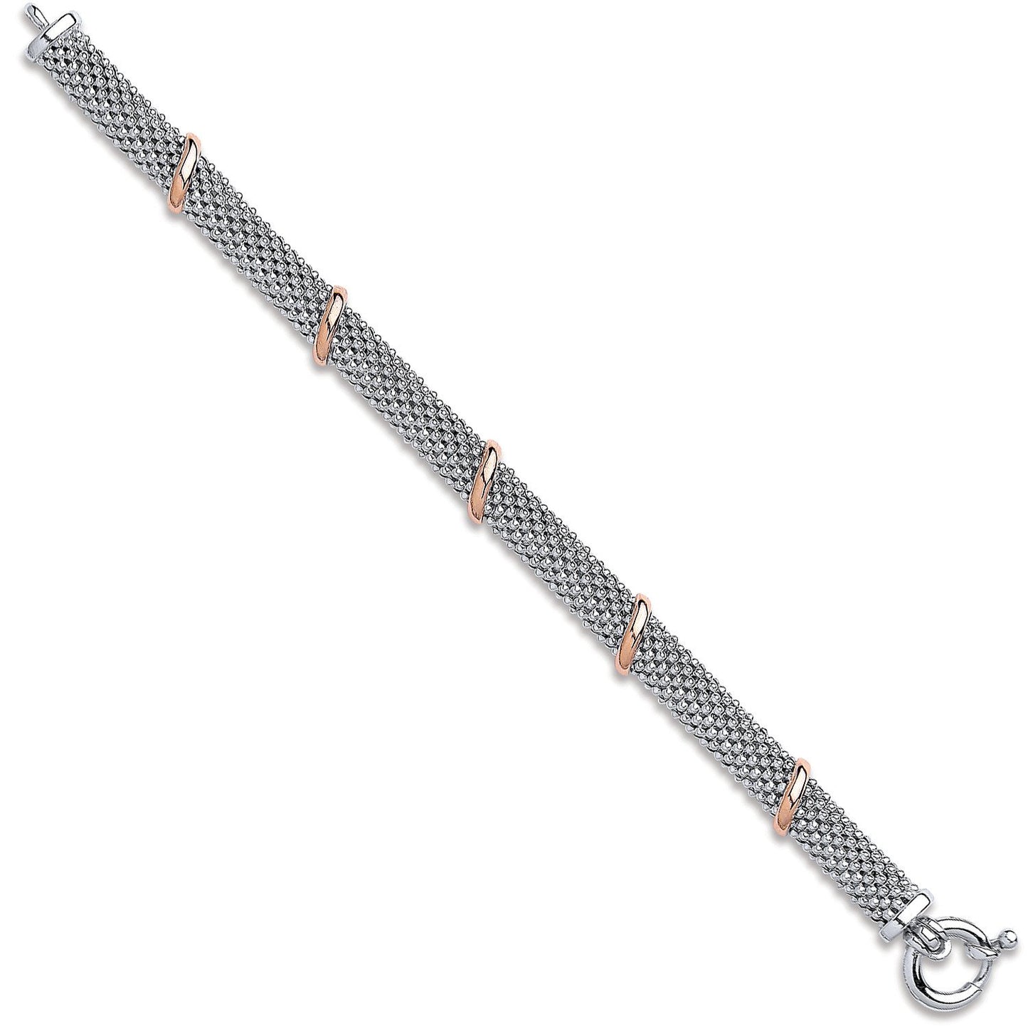 Silver Mesh Ladies Bracelet - Fine Bracelet - Certified Authentic - Swiss Made - UK Stock – Luxury Jewellery by Imperi