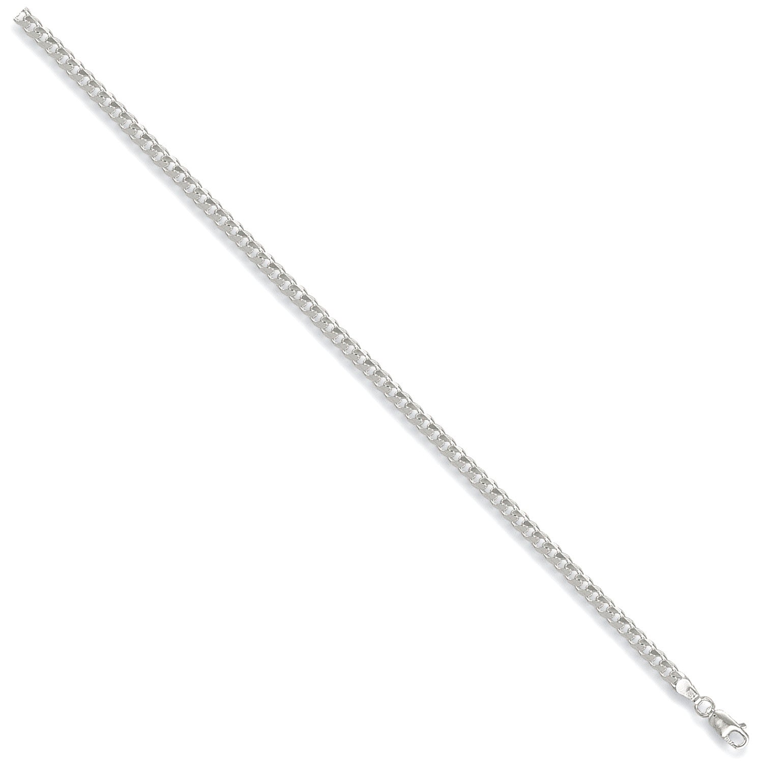Silver 3.5mm Curb Chain
