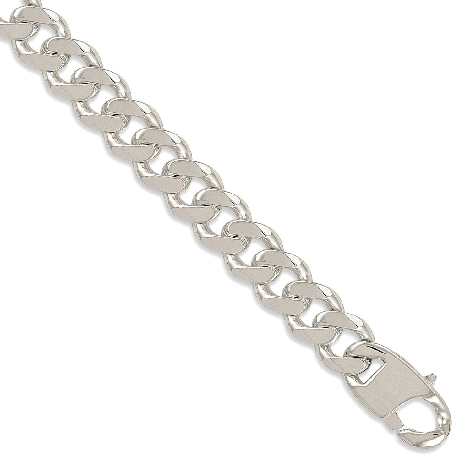 Silver 20mm Curb Chain - Fine Necklace - Certified Authentic - Swiss Made - UK Stock – Luxury Jewellery by Imperial Ti