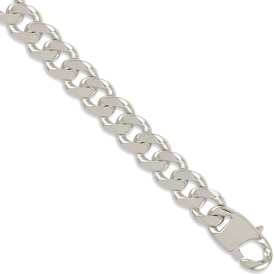Silver 20mm Curb Chain - Fine Necklace - Certified Authentic - Swiss Made - UK Stock – Luxury Jewellery by Imperial Ti