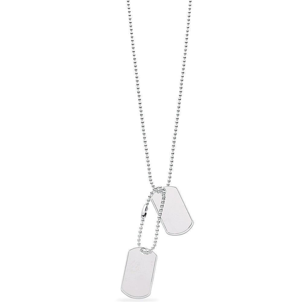 Silver Dog Tags 20" Chain – product view