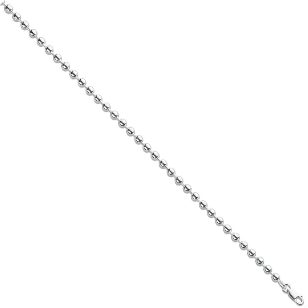 Silver 4mm Ball Chain – product view