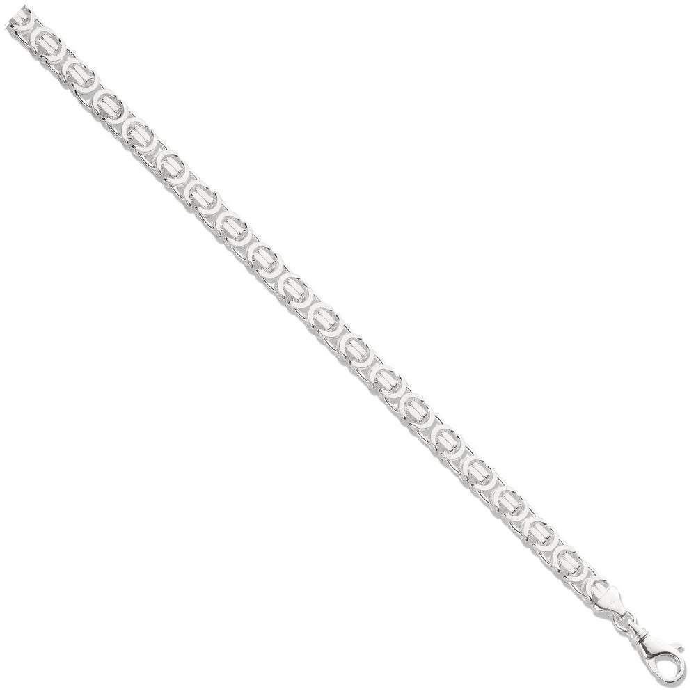 Silver 7mm Byzantine Chain
