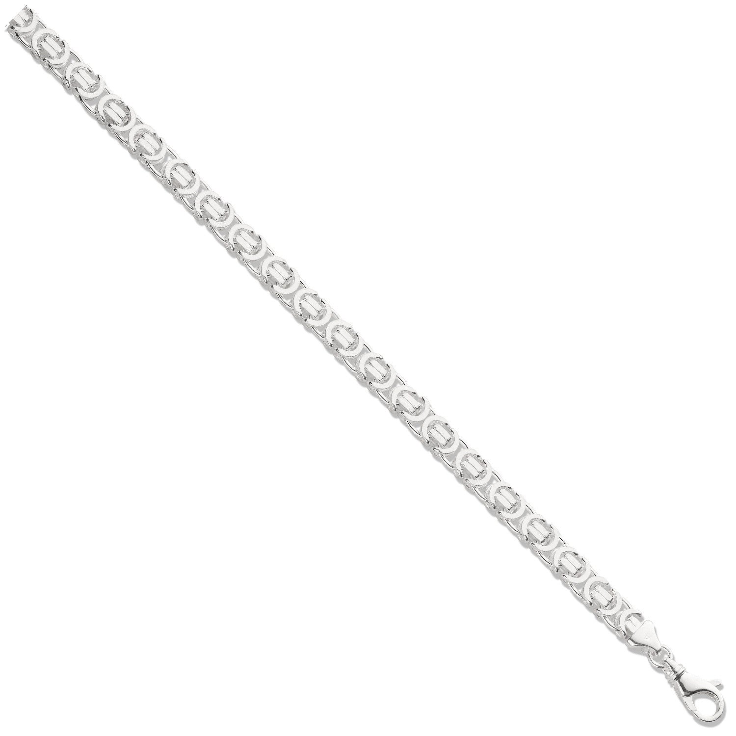 Silver 7mm Byzantine Chain