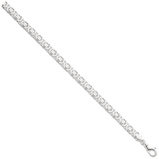 Silver 7mm Byzantine Chain