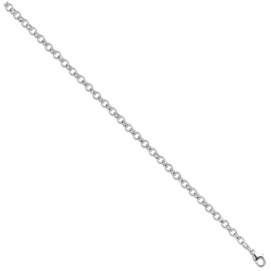 Silver 4.5mm Round Belcher Chain - Fine Necklace - Certified Authentic - Swiss Made – Luxury Jewellery by Imperial Tim