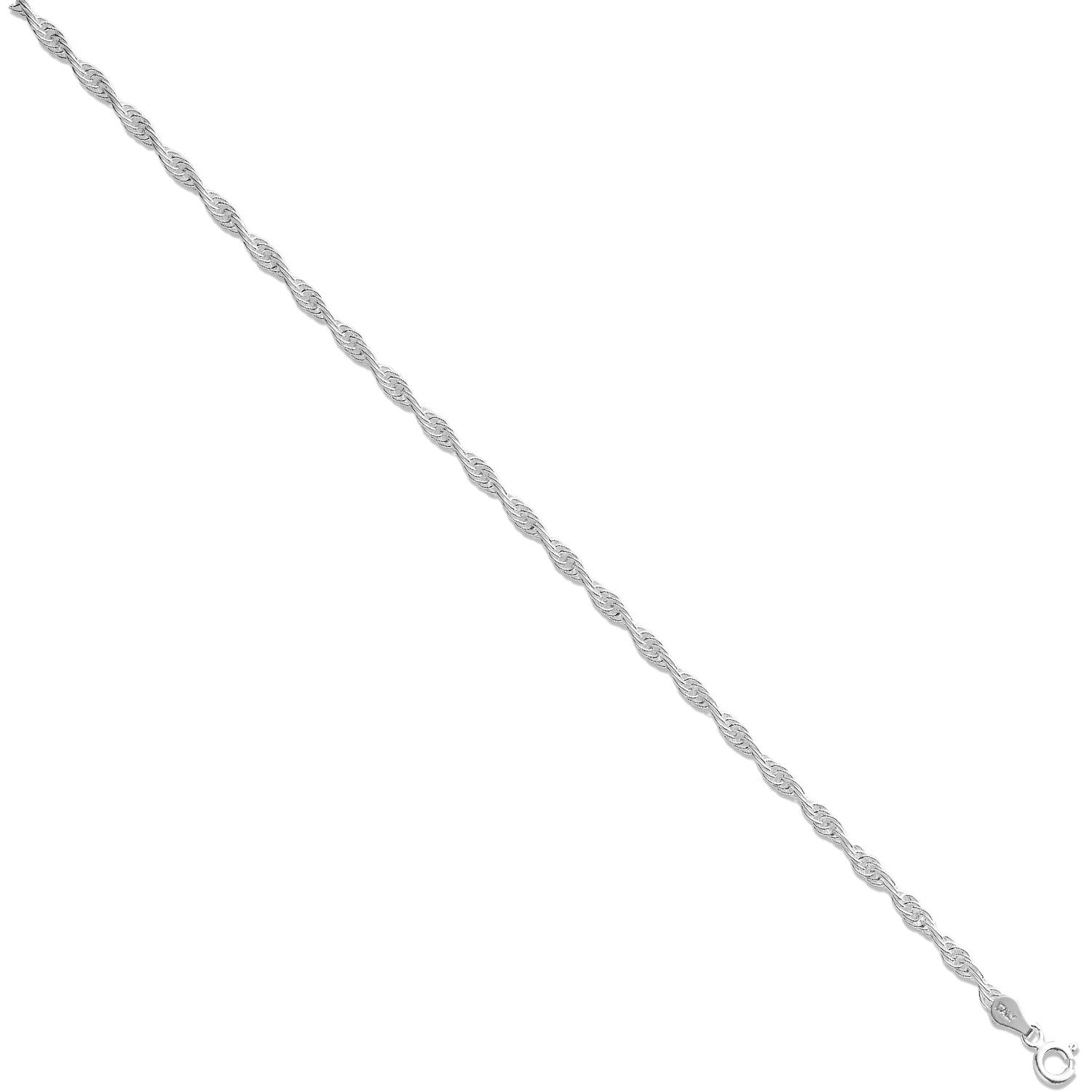 Silver 3.3mm Prince of Wales Chain