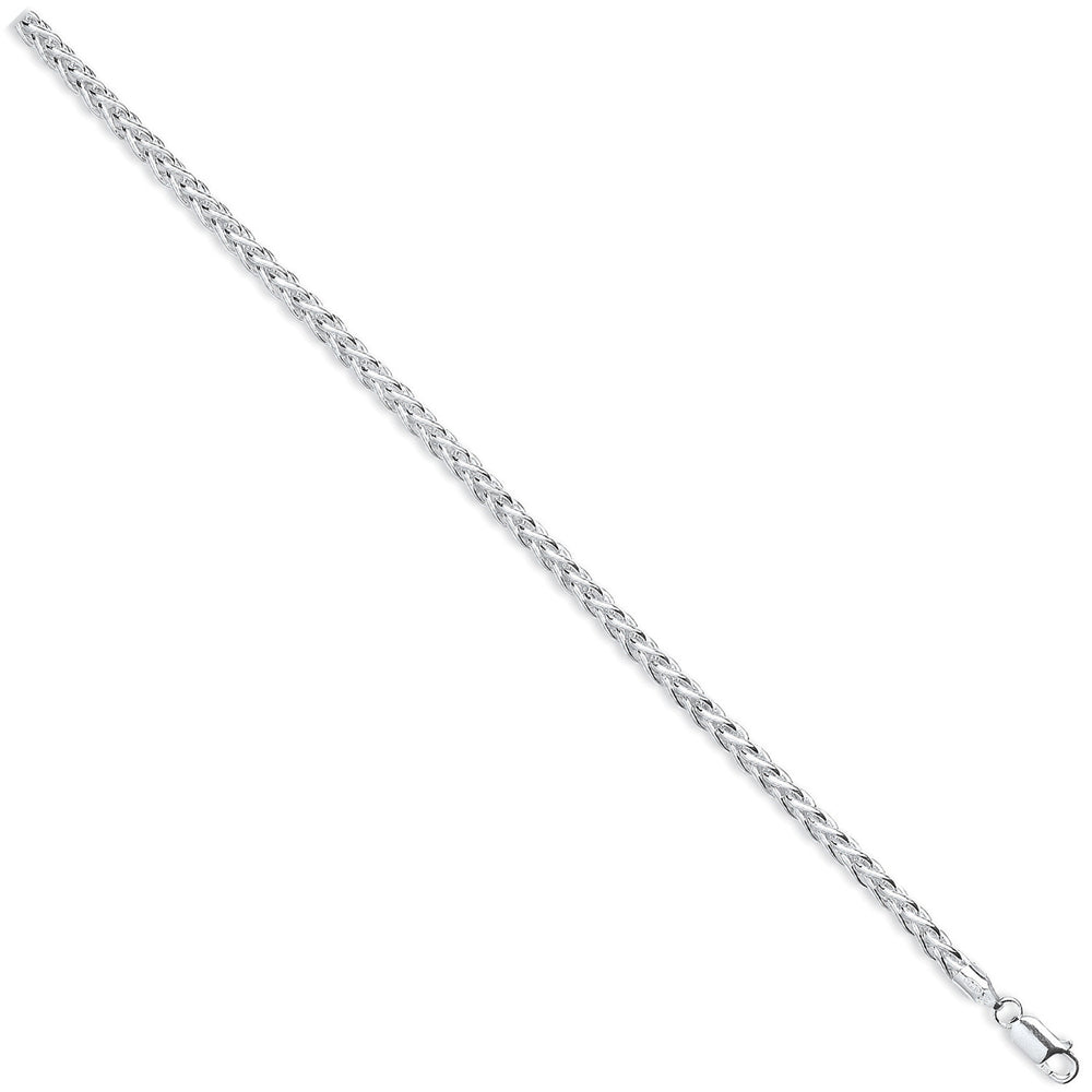 Silver 4.2mm Hollow Spiga Chain