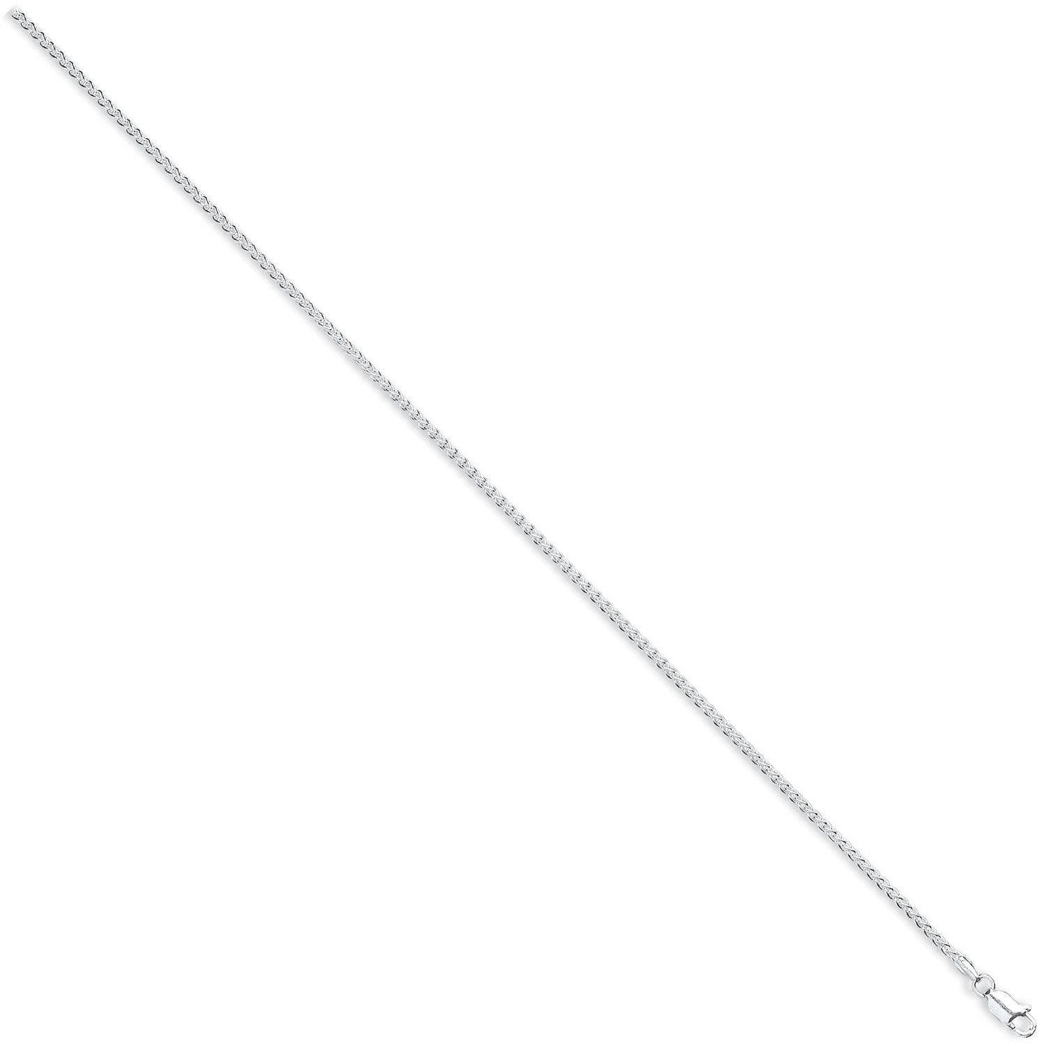 Silver 2mm Spiga Chain - Fine Necklace - Certified Authentic - Swiss Made - UK Stock – Luxury Jewellery by Imperial Ti