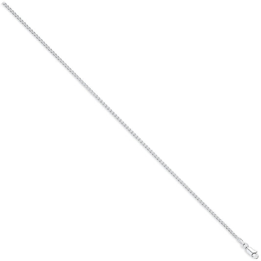 Silver 2mm Spiga Chain - Fine Necklace - Certified Authentic - Swiss Made - UK Stock – Luxury Jewellery by Imperial Ti