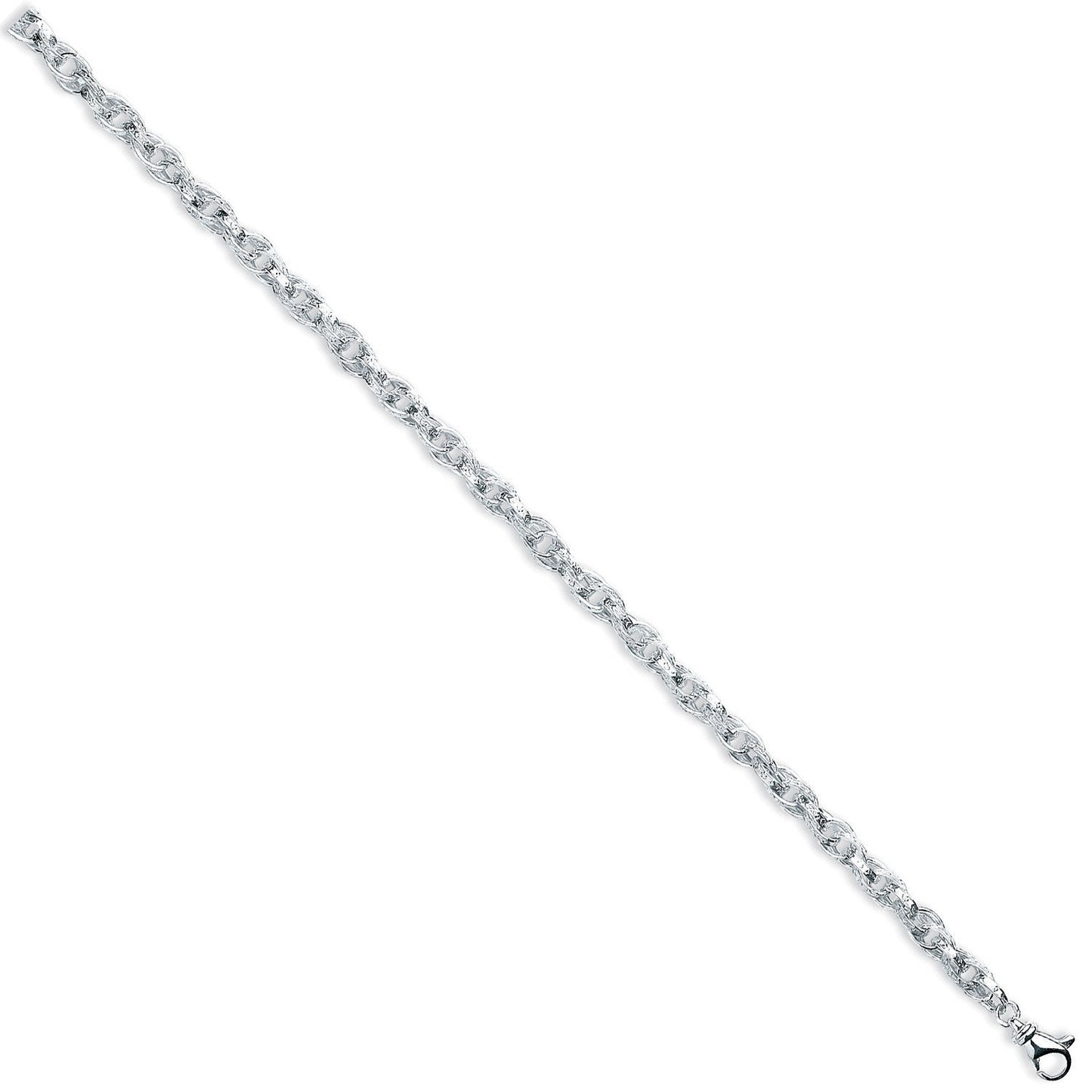 Silver 5.6mm Prince of Wales Chain - Fine Necklace - Certified Authentic - Swiss Made – Luxury Jewellery by Imperial T