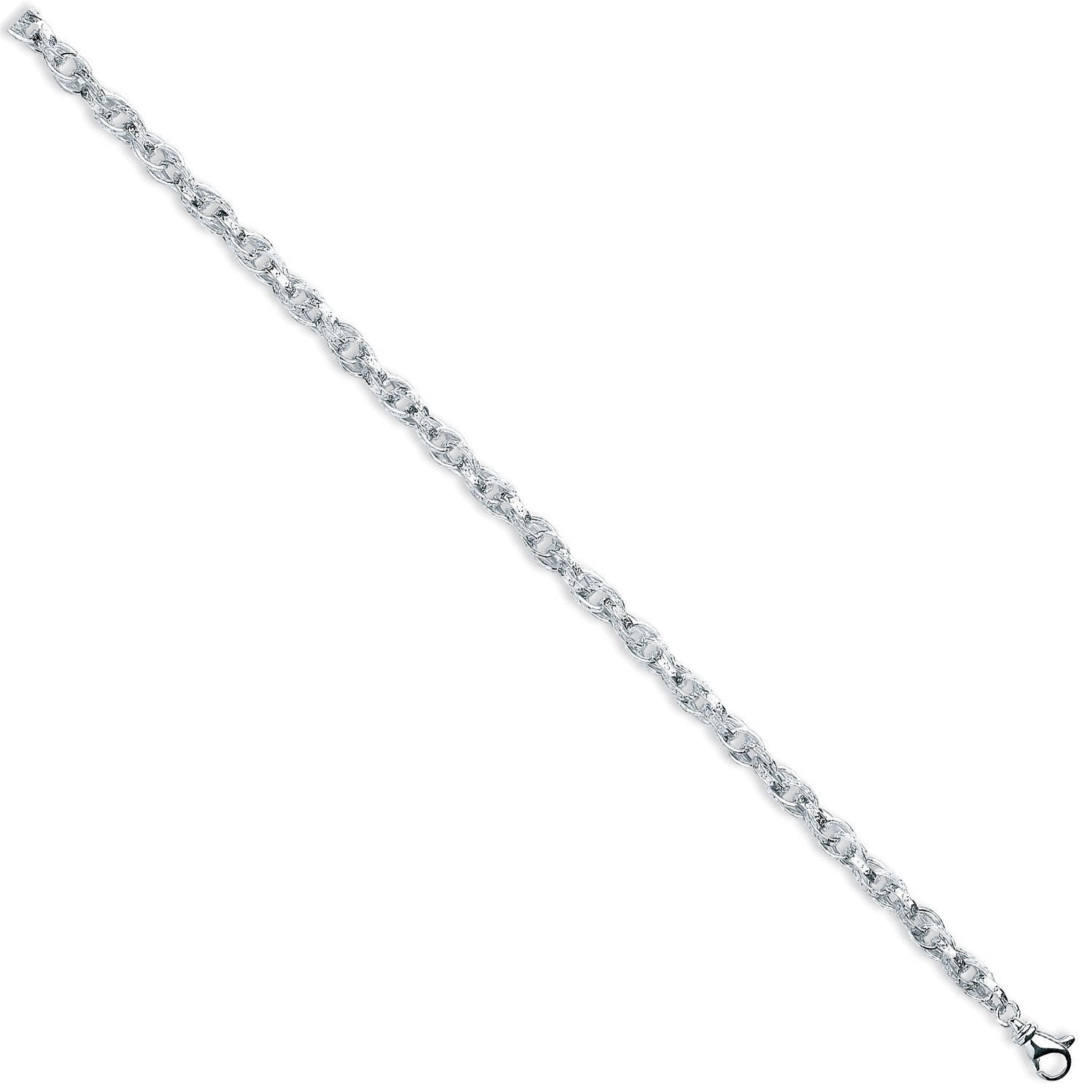 Silver 5.6mm Prince of Wales Chain - Fine Necklace - Certified Authentic - Swiss Made – Luxury Jewellery by Imperial T