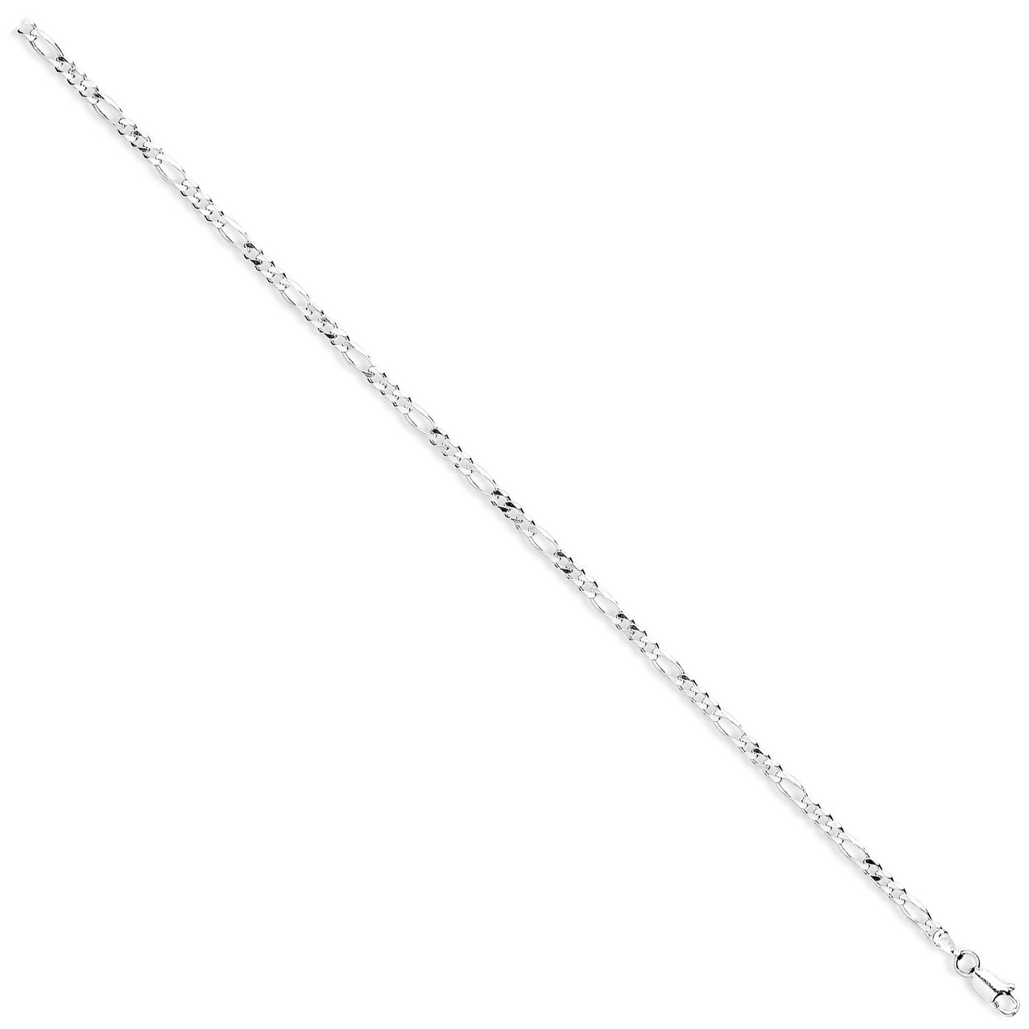 Silver 3mm Figaro Chains - Fine Necklace - Certified Authentic - Swiss Made - UK Stock – Luxury Jewellery by Imperial