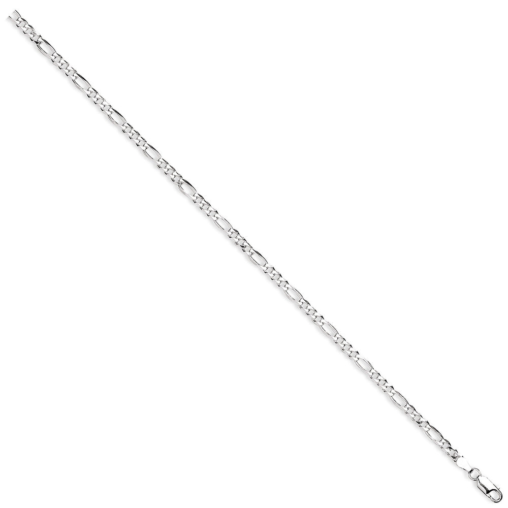 Silver 4mm Figaro Chains/Bracelet
