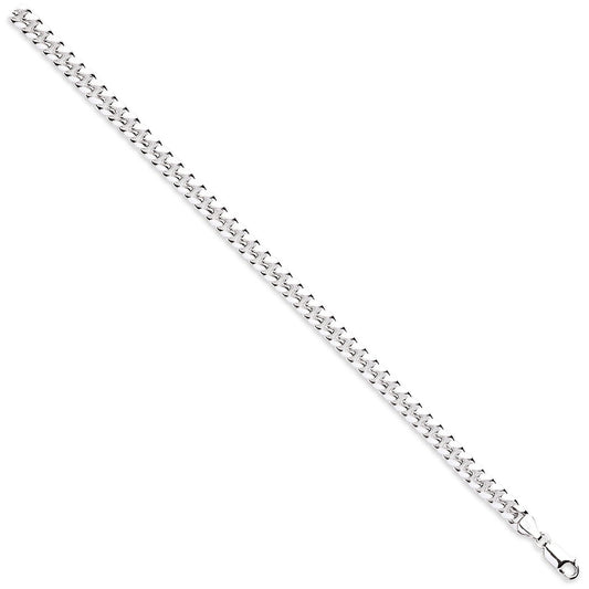 Silver 6.5mm Dome Cuban Link Chain/Bracelet - Fine Bracelet - Certified Authentic - Swiss Mad – Luxury Jewellery by Im
