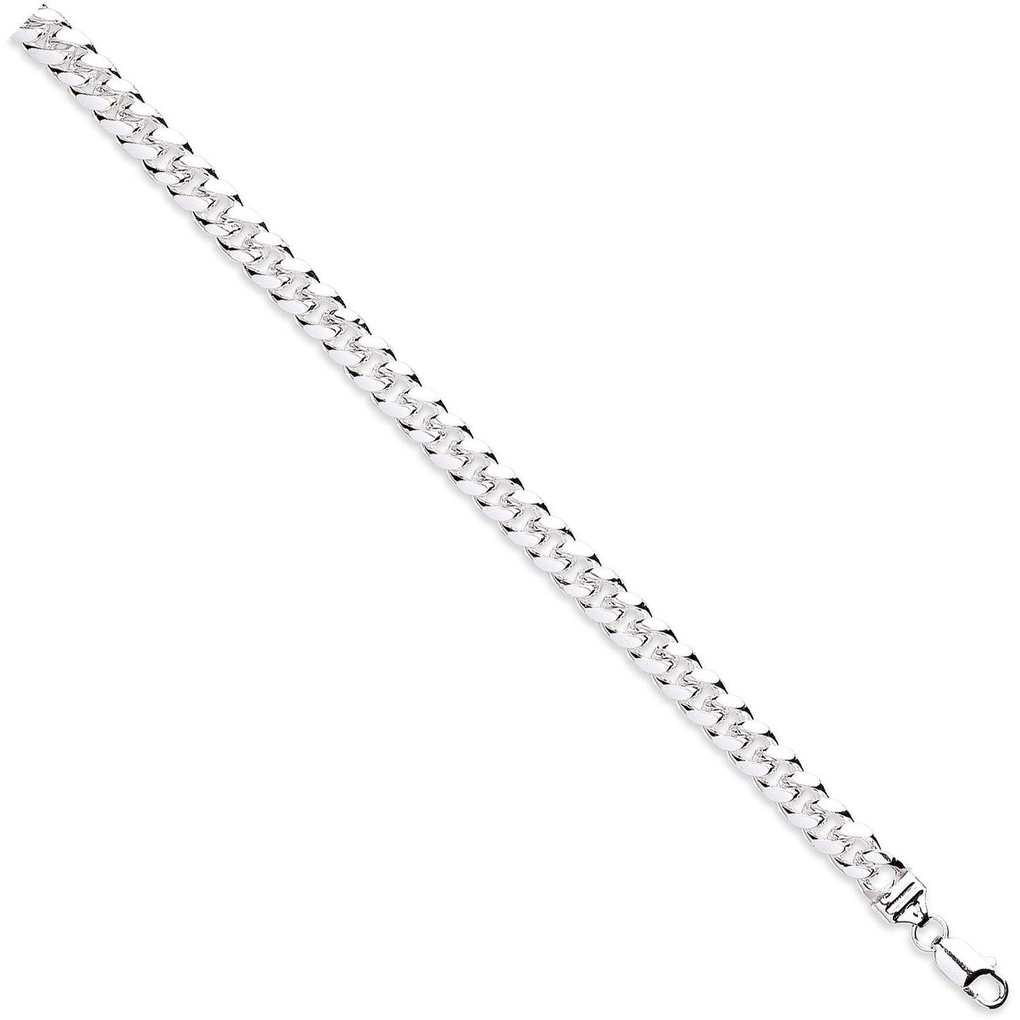 Silver 8.5mm Dome Cuban Link Chain/Gents Bracelet - Fine Bracelet - Certified Authentic – Luxury Jewellery by Imperial