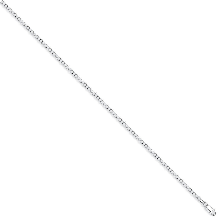 Silver 3mm Round Belcher Chain