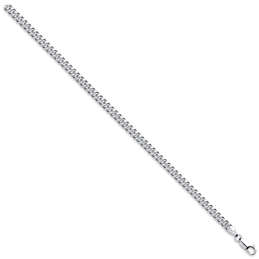 Silver 5mm Dome Cuban Link Chain/Bracelets