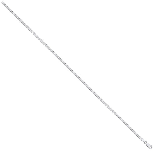 Silver 2.8mm Anchor Chain - Fine Necklace - Certified Authentic - Swiss Made - UK Stock – Luxury Jewellery by Imperial