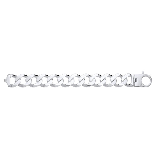 Silver 24mm Curb Chain - Fine Necklace - Certified Authentic - Swiss Made - UK Stock – Luxury Jewellery by Imperial Ti