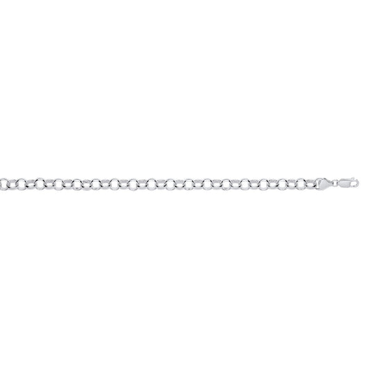 Silver 8mm Round Belcher Chain - Fine Necklace - Certified Authentic - Swiss Made - UK Stock – Luxury Jewellery by Imp