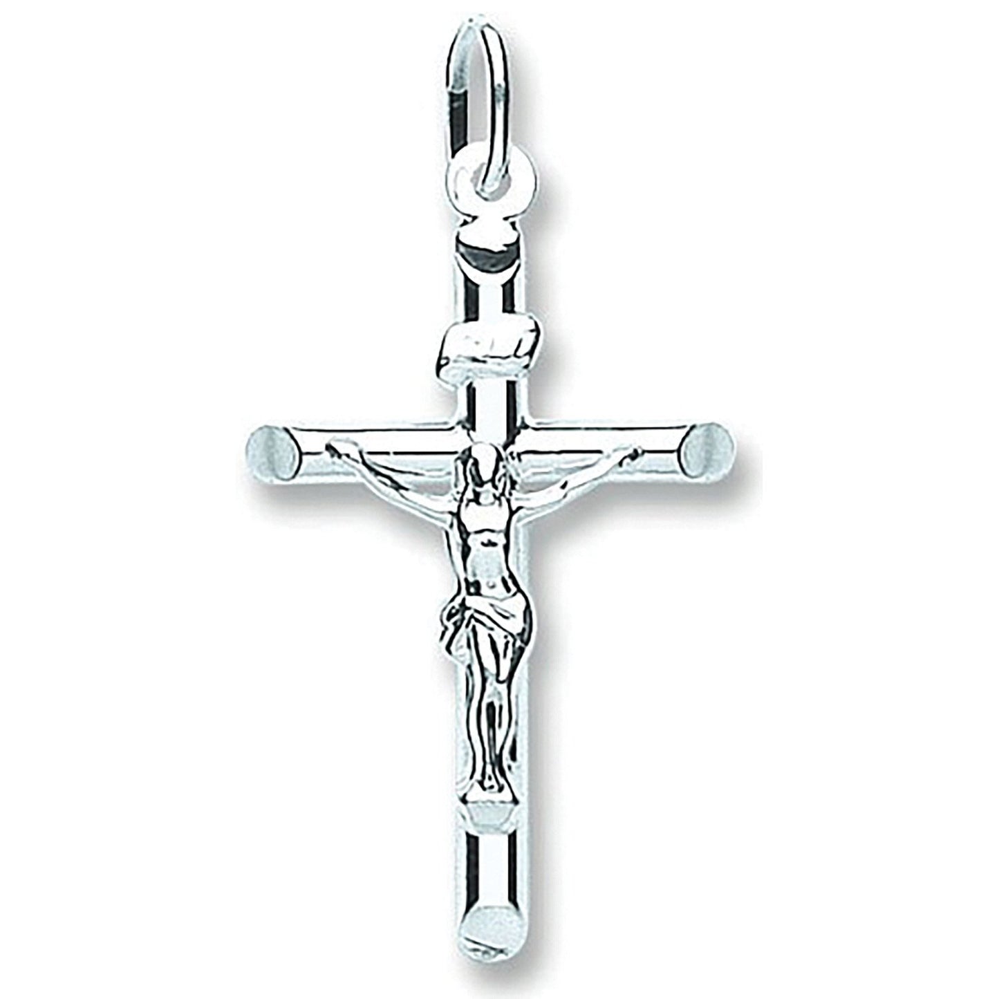Silver Tubed Crucifix - Luxury Watch - Certified Authentic - Swiss Made - UK Stock - Insured – Luxury Watch by Imperia
