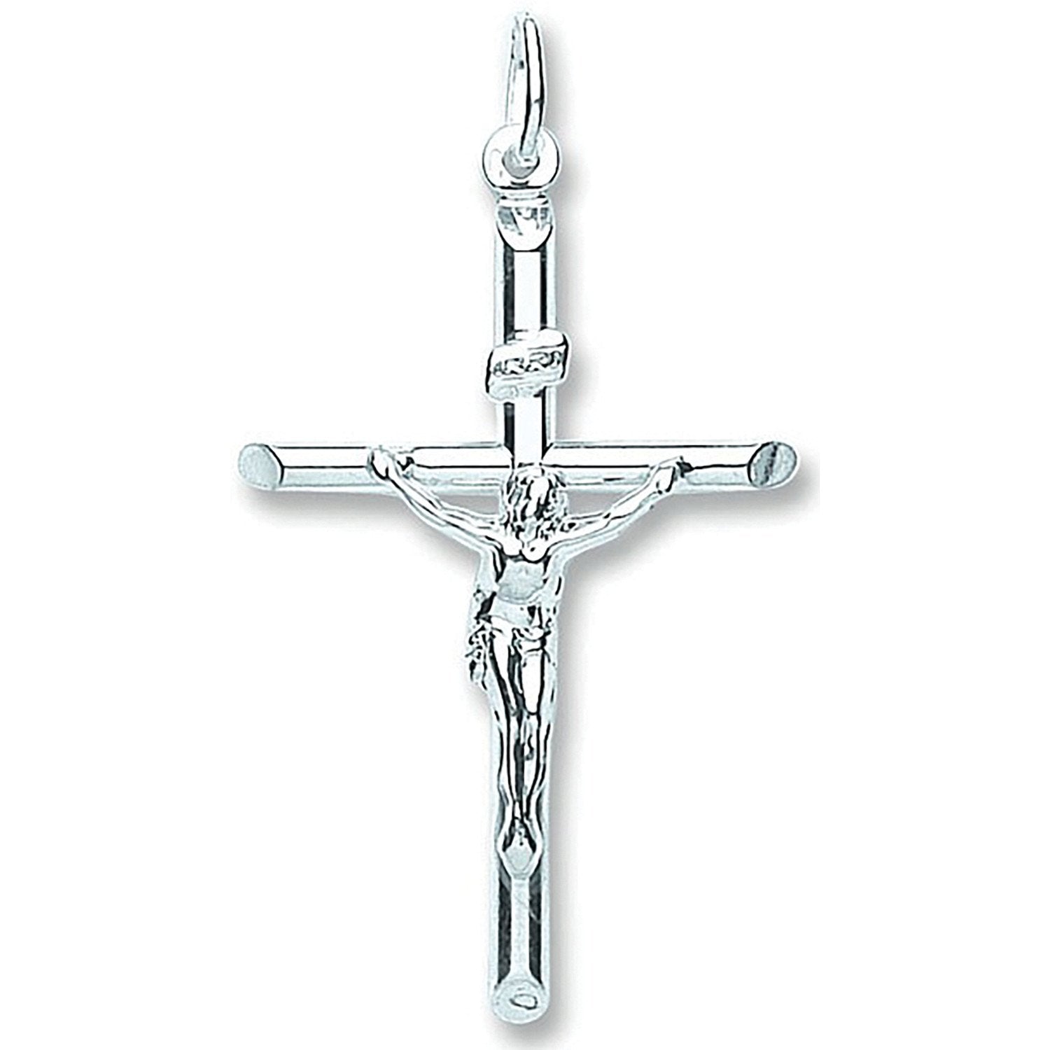 Silver Tubed Crucifix - Luxury Watch - Certified Authentic - Swiss Made - UK Stock - Insured – Luxury Watch by Imperia