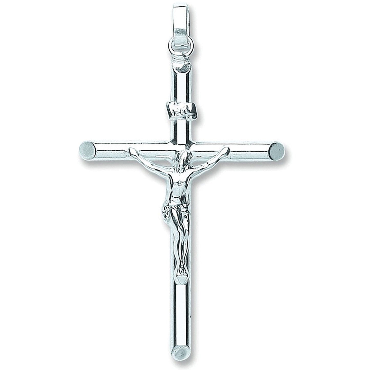 Silver Tubed Crucifix - Luxury Watch - Certified Authentic - Swiss Made - UK Stock - Insured – Luxury Watch by Imperia