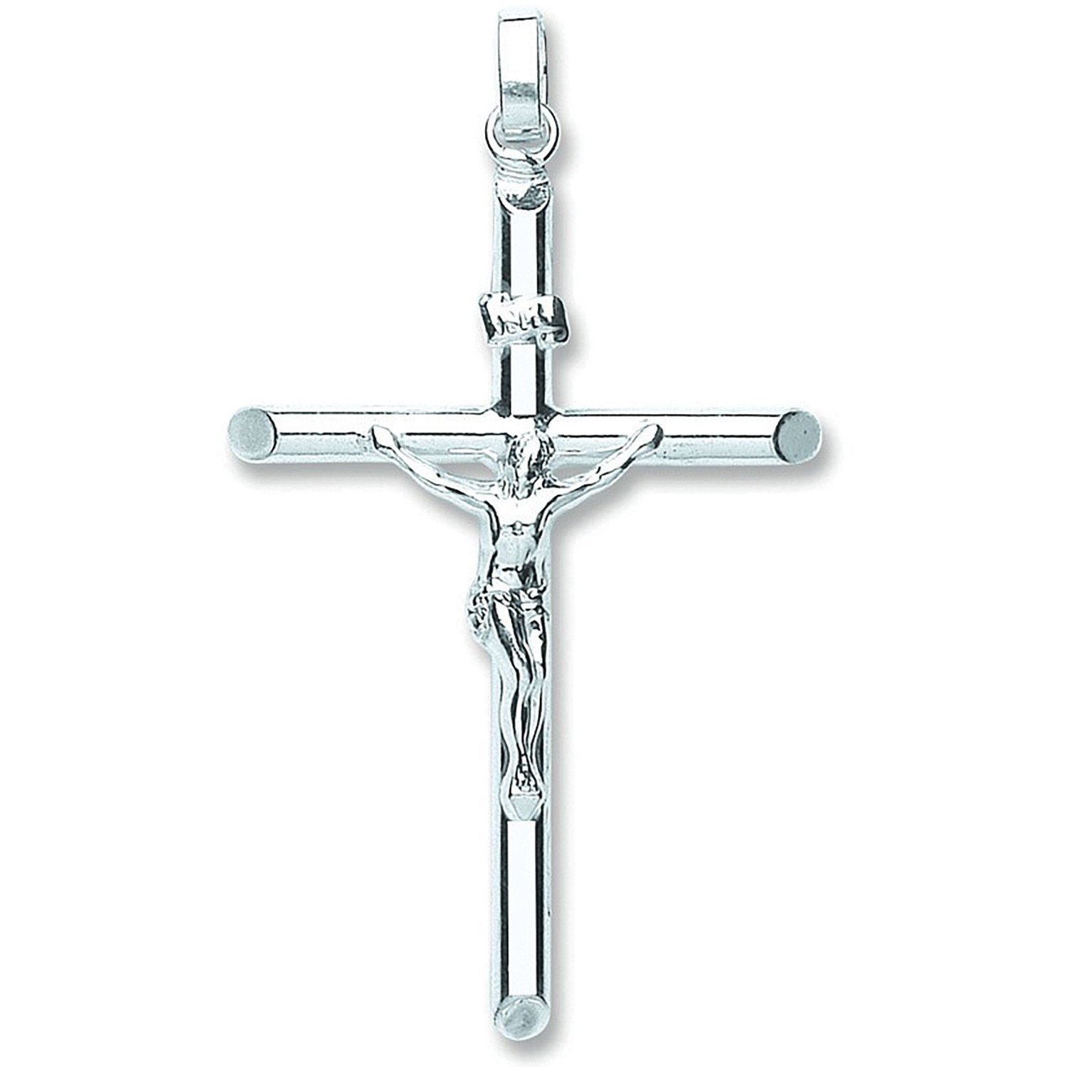 Silver Tubed Crucifix - Luxury Watch - Certified Authentic - Swiss Made - UK Stock - Insured – Luxury Watch by Imperia