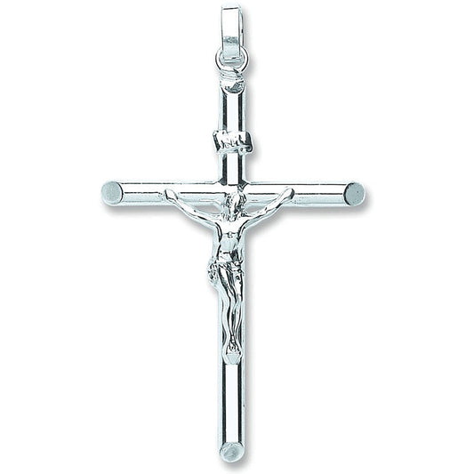 Silver Tubed Crucifix - Luxury Watch - Certified Authentic - Swiss Made - UK Stock - Insured – Luxury Watch by Imperia