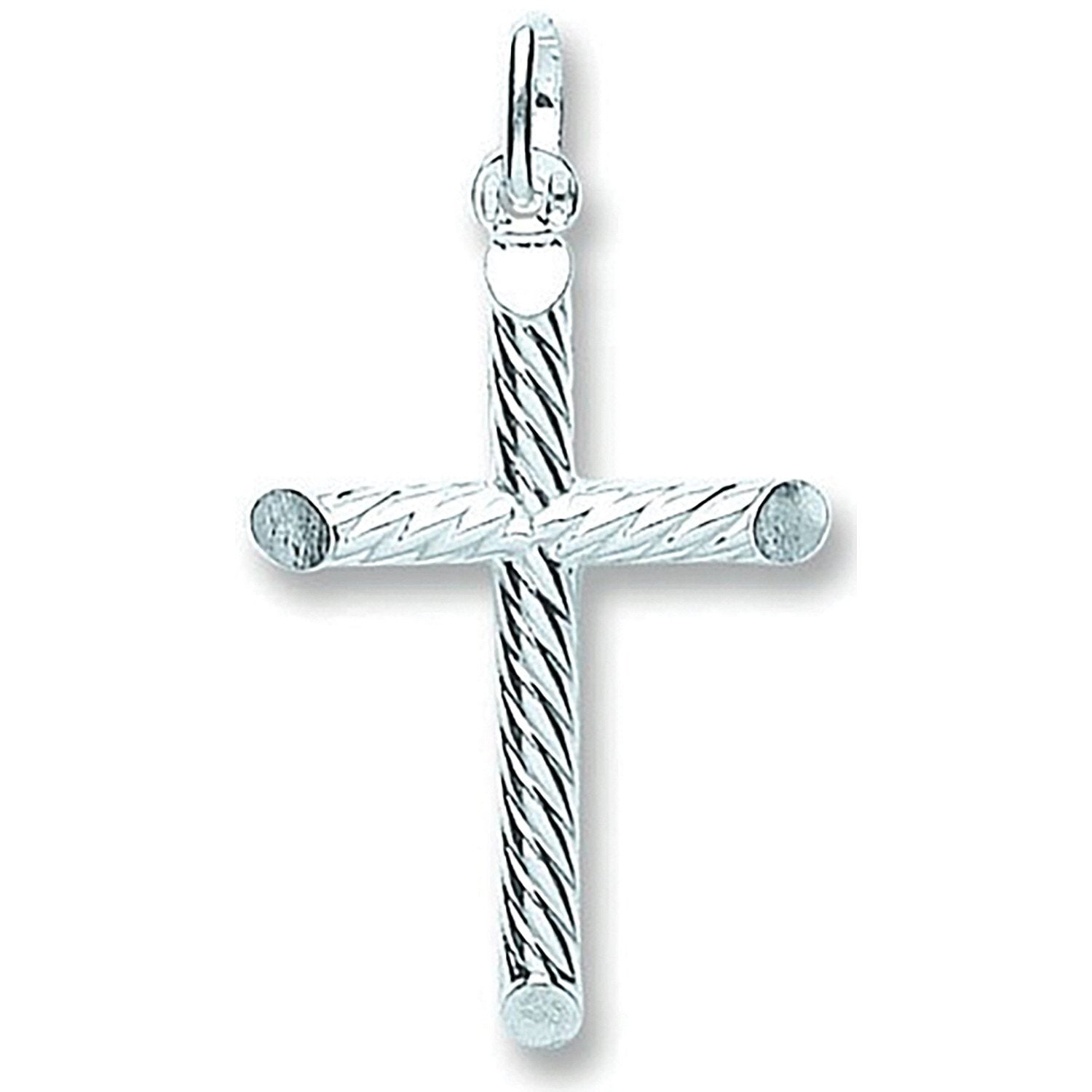 Silver Fancy Tubed Cross - Luxury Watch - Certified Authentic - Swiss Made - UK Stock – Luxury Watch by Imperial Time