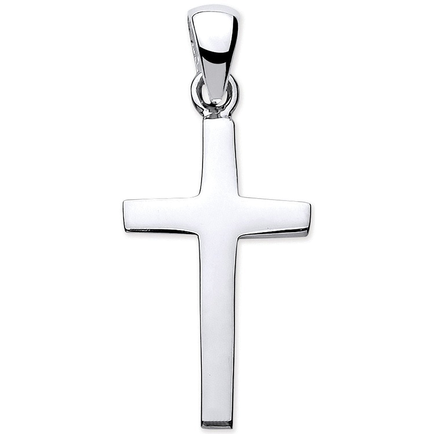 Silver Solid Plain Cross - Luxury Watch - Certified Authentic - Swiss Made - UK Stock – Luxury Watch by Imperial Time