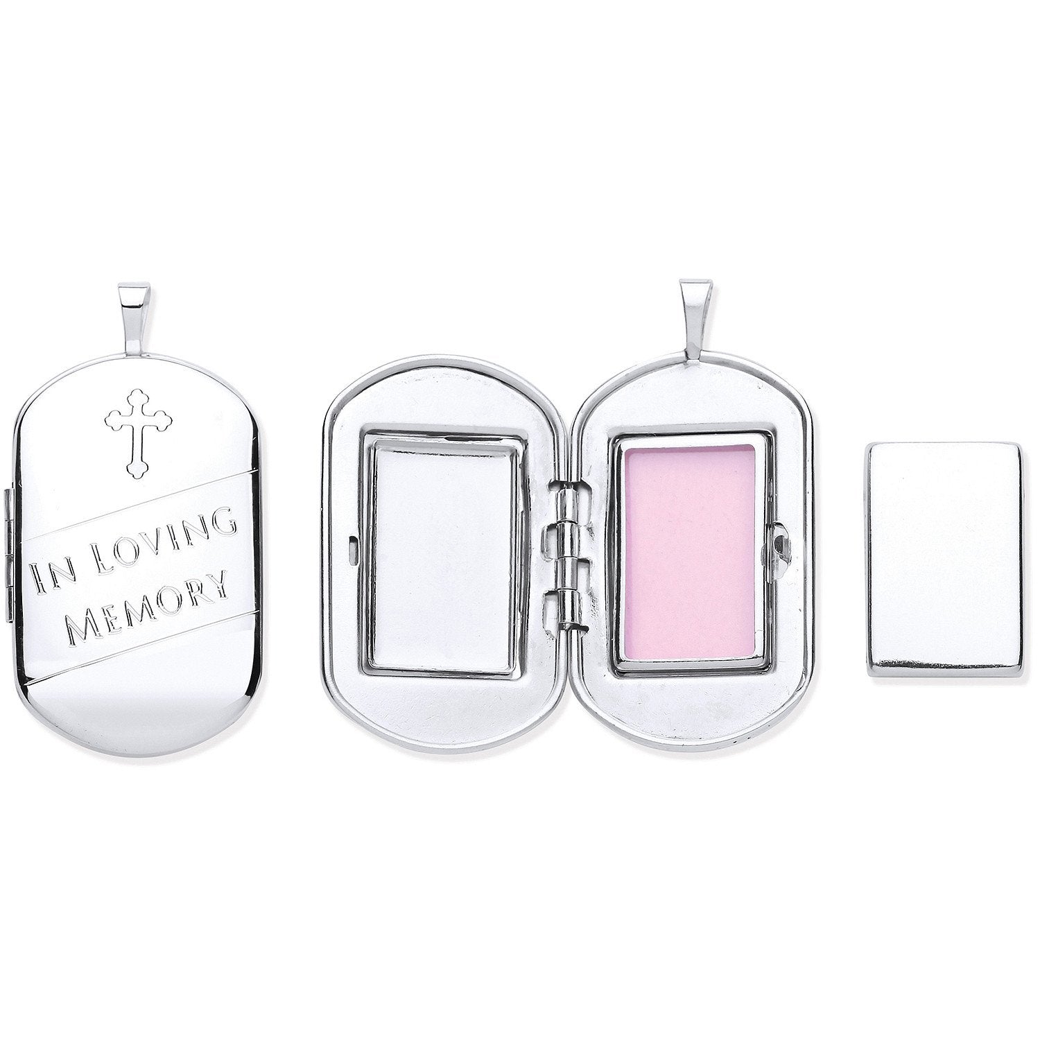 Silver Cremation Dog Tag Style Locket - Luxury Watch - Certified Authentic - Swiss Made – Luxury Watch by Imperial Tim