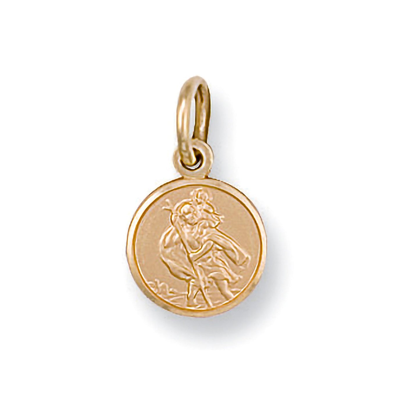 Yellow Gold St Christopher Pendant
