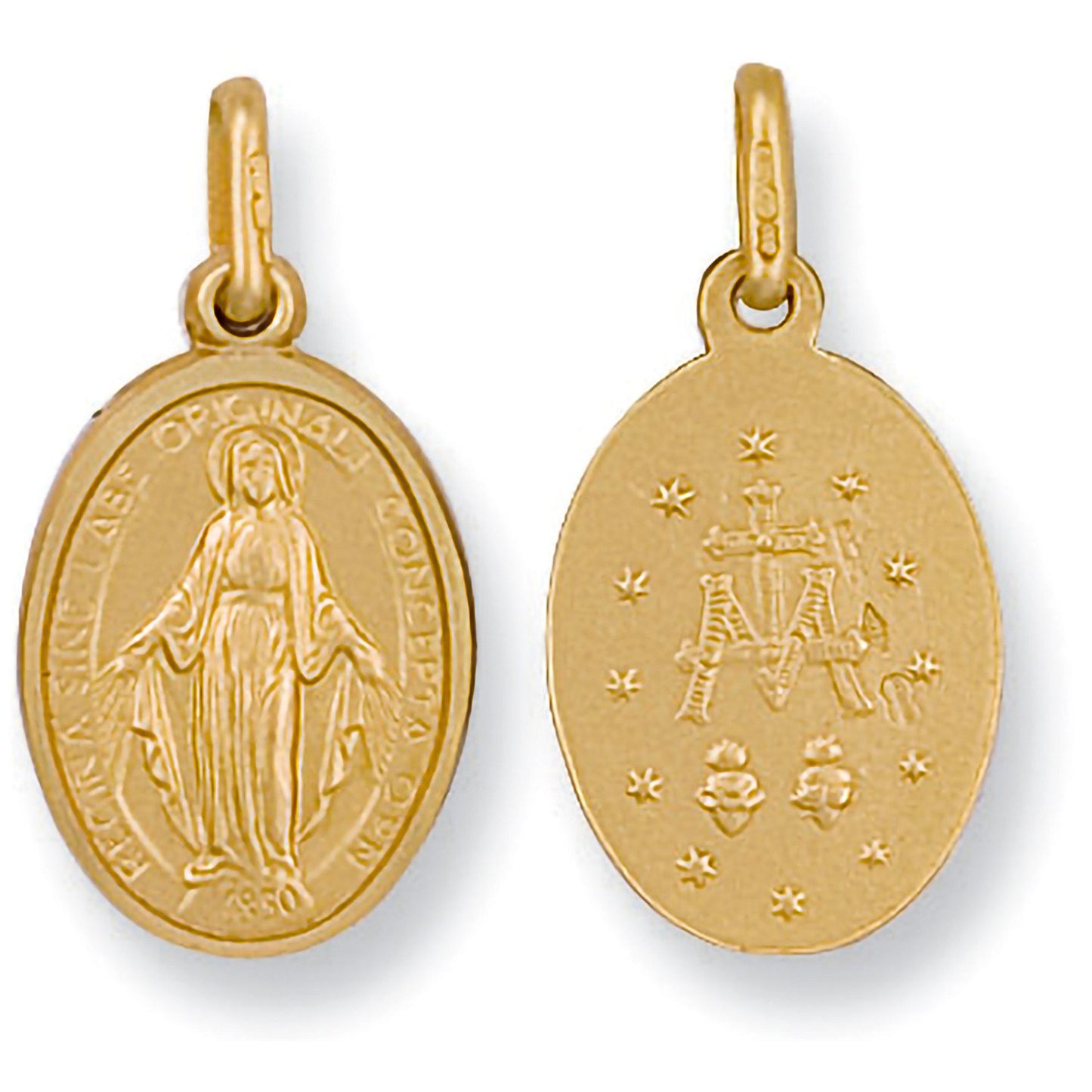 Yellow Gold Miraculous Medallion Pendant
