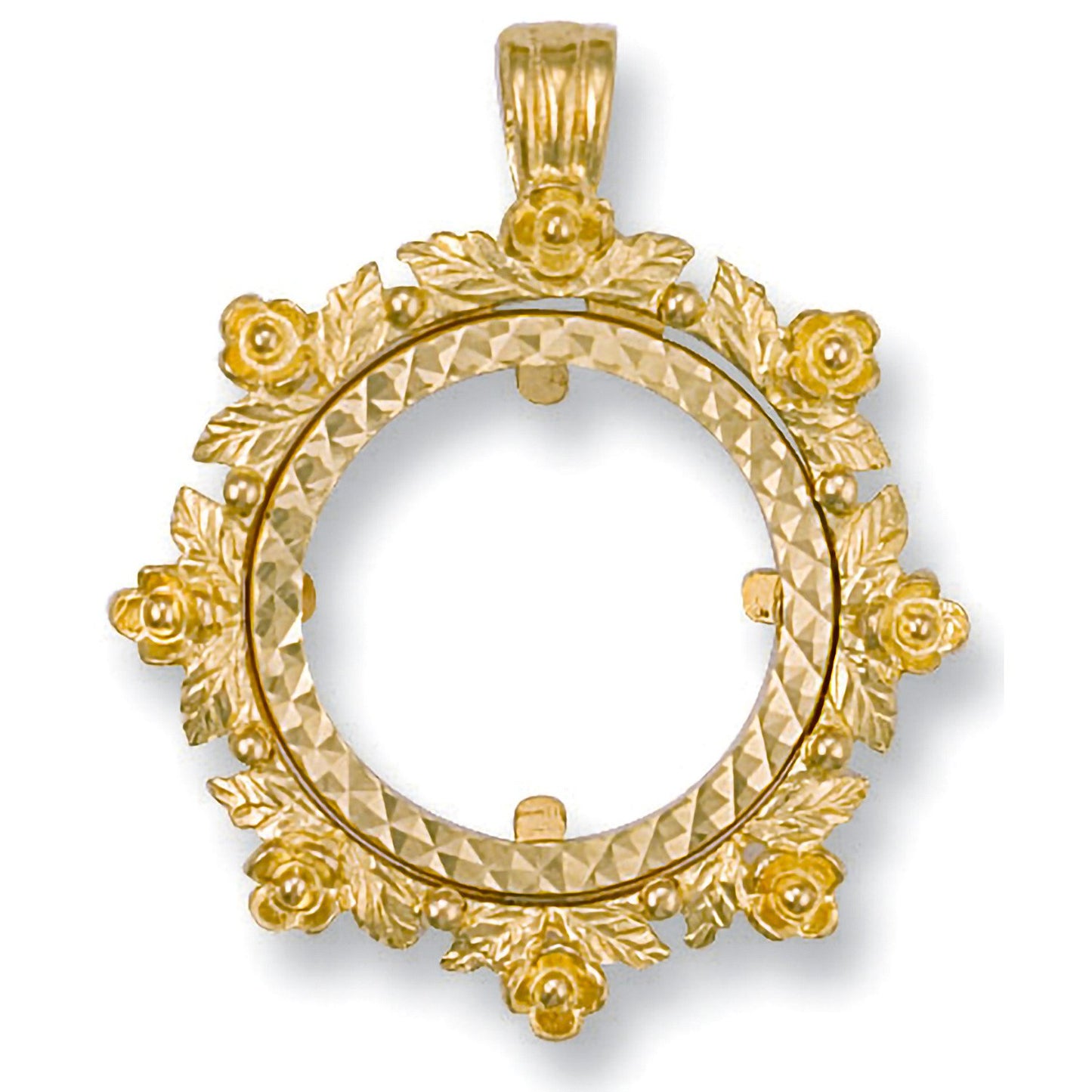 Yellow Gold (full) Fancy Sovereign Pendant