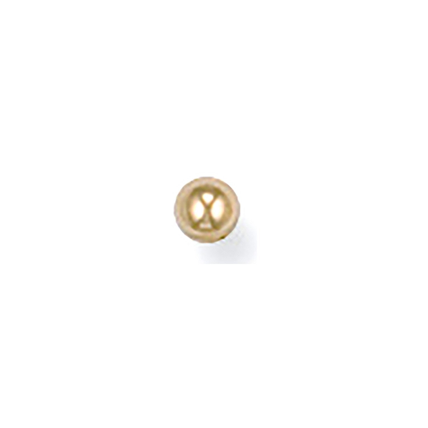 Yellow Gold 3mm Ball Nose Stud - Luxury Watch - Certified Authentic - Swiss Made - UK Stock – Luxury Watch by Imperial