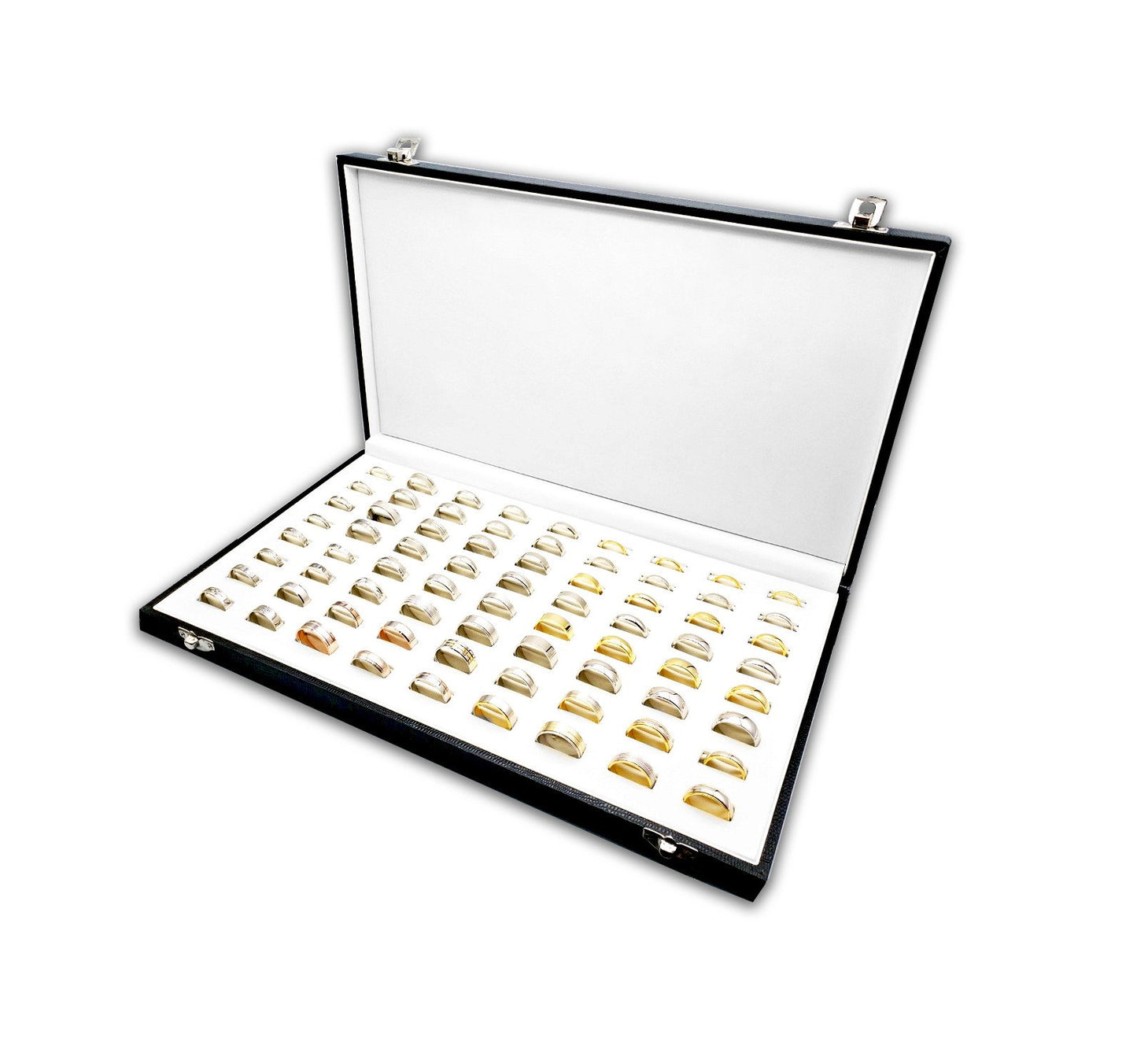 Brass Wedding Band Sample Case - Fine Ring - Certified Authentic - Swiss Made - UK Stock – Luxury Jewellery by Imperia