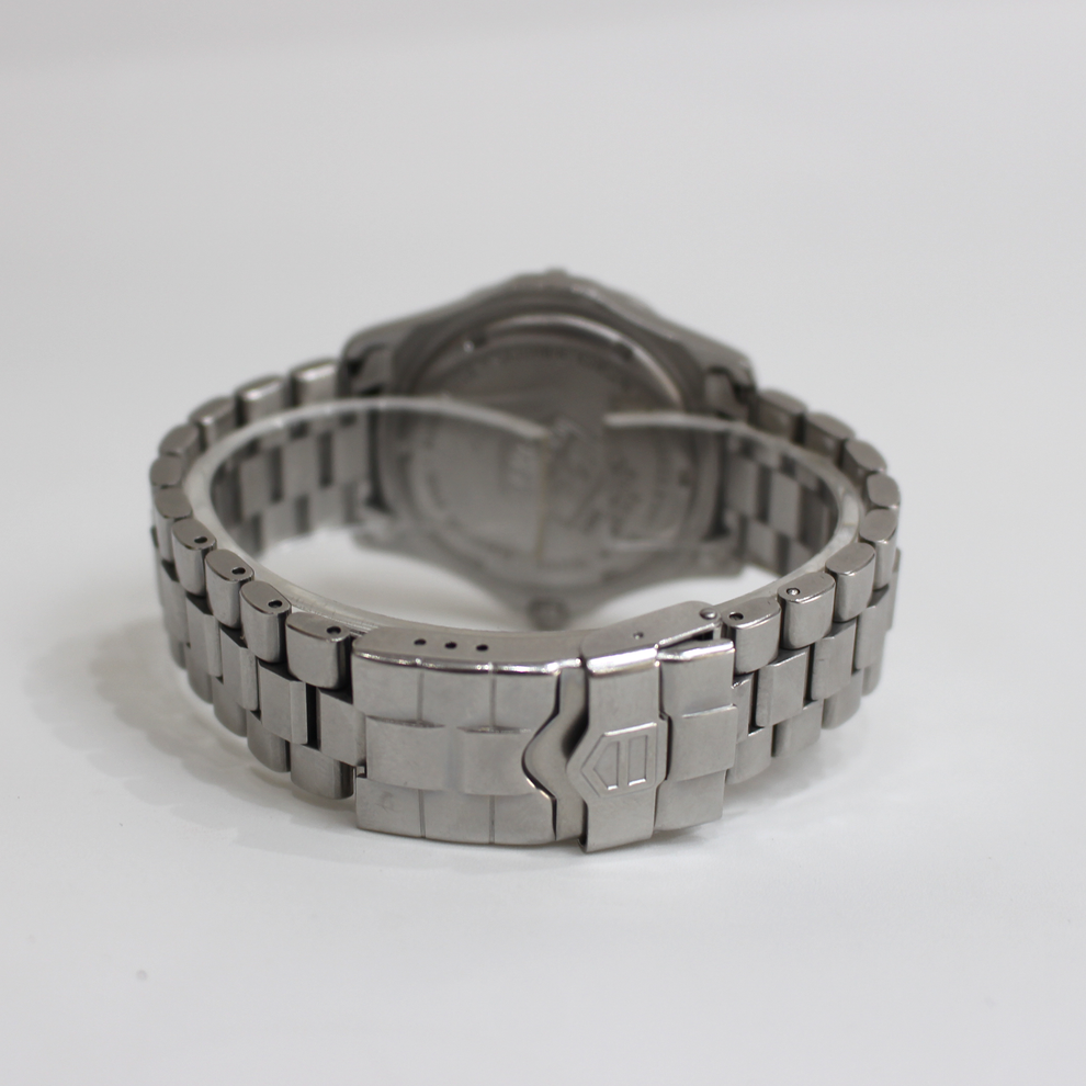 TAG Heuer 2000 Professional WK1110-0 Black Dial 38mm Stainless Steel Quartz Watch