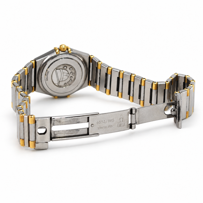 Pre-owned Omega Constellation Mini 1362.10 steel and yellow gold watch product image 7