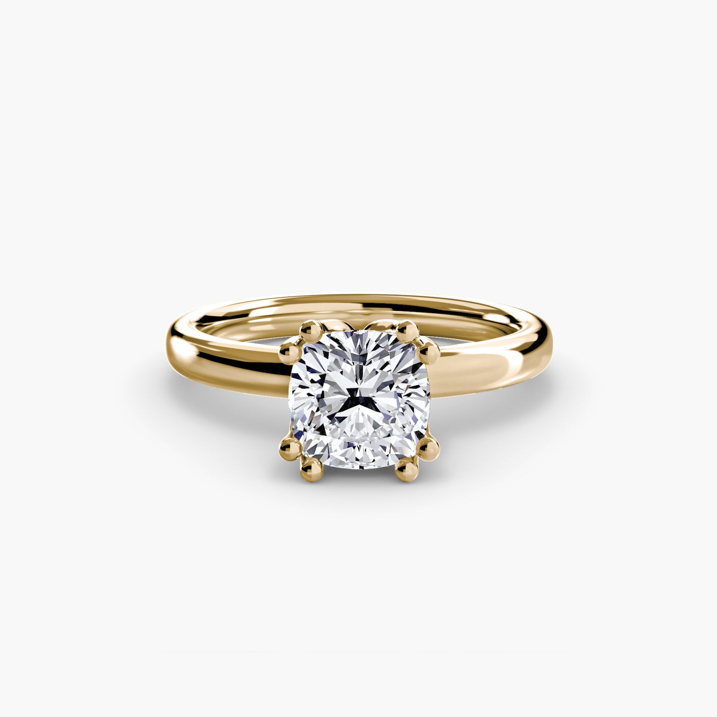 Solitaire Engagement Ring 0.50ct–3.00ct for Women with 2.60mm Band in a Timeless Classic Wedding Style | Imperial Time