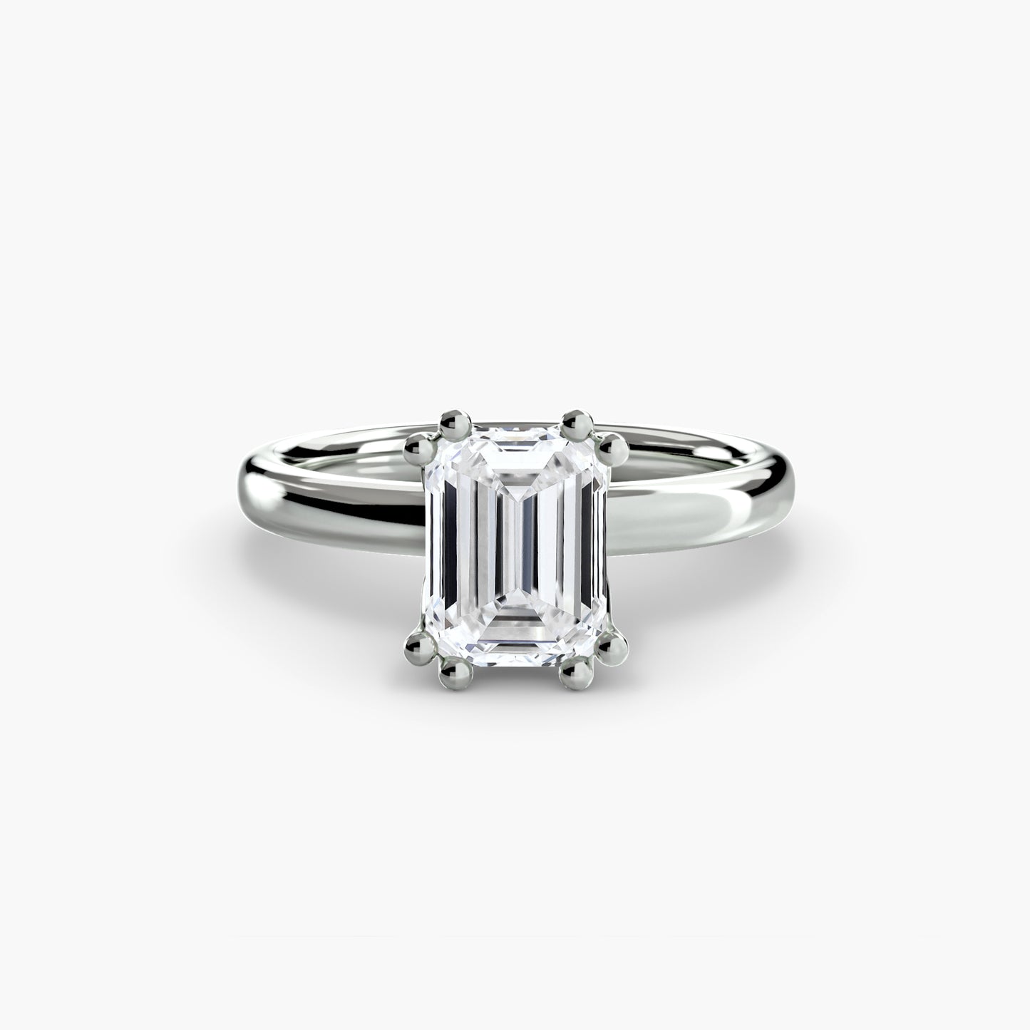 Solitaire Engagement Ring 0.50ct–3.00ct for Women with 2.60mm Band in a Timeless Classic Wedding Style | Imperial Time
