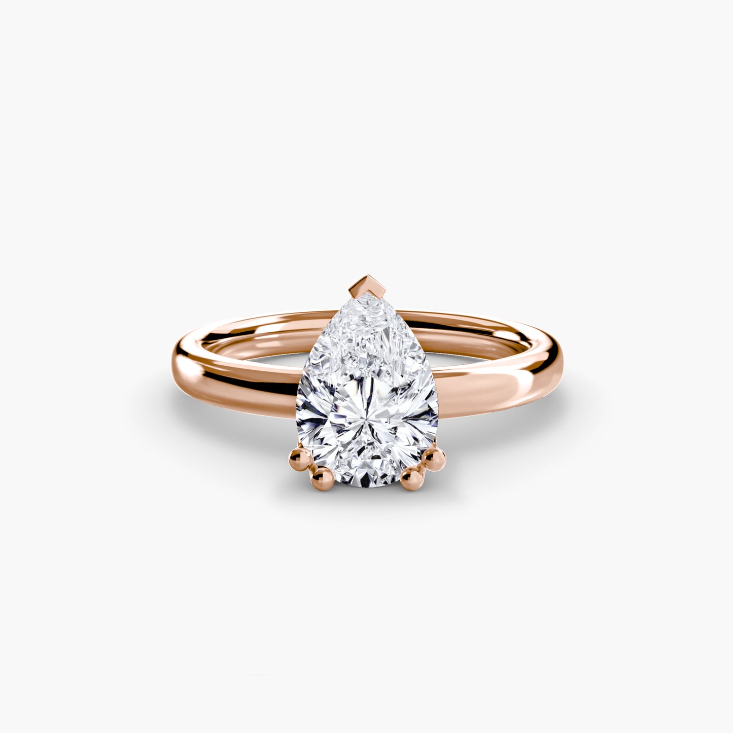 Solitaire Engagement Ring 0.50ct–3.00ct for Women with 2.60mm Band in a Timeless Classic Wedding Style | Imperial Time