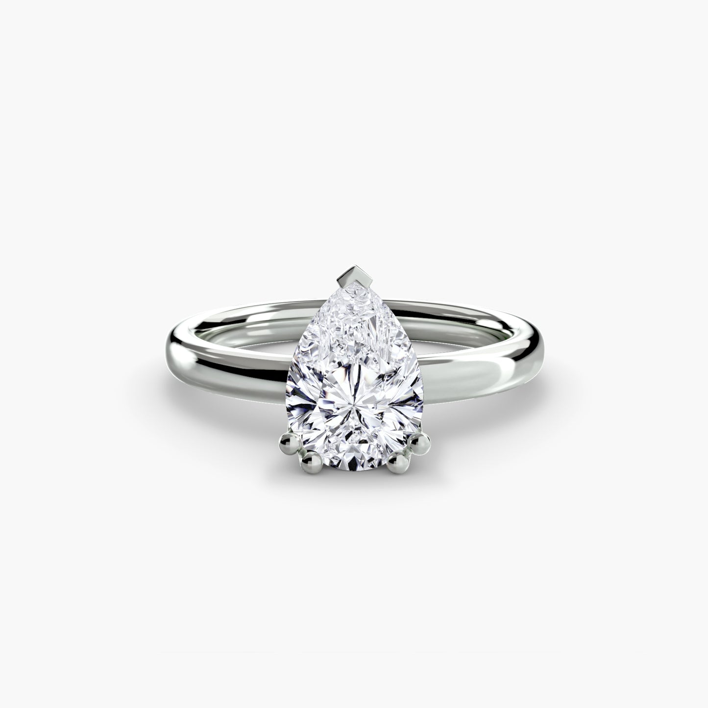 Solitaire Engagement Ring 0.50ct–3.00ct for Women with 2.60mm Band in a Timeless Classic Wedding Style | Imperial Time