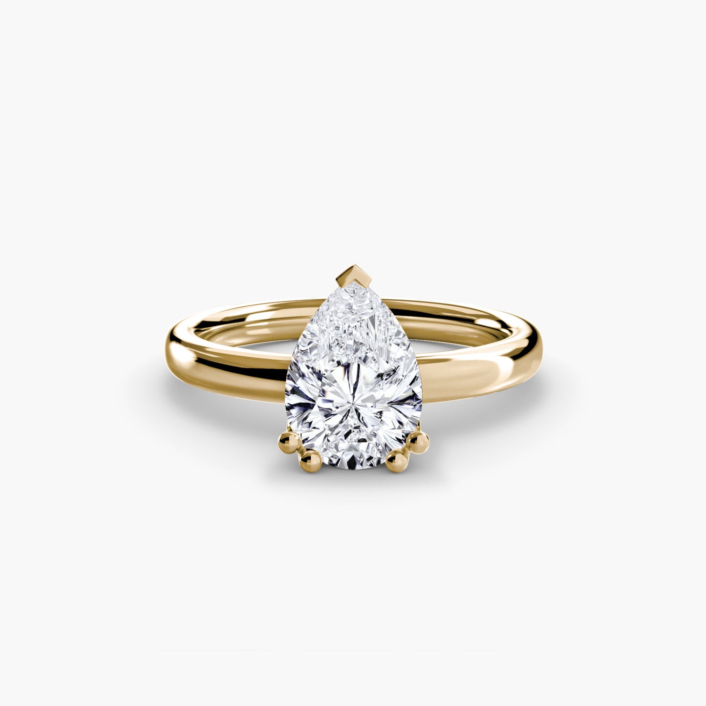 Solitaire Engagement Ring 0.50ct–3.00ct for Women with 2.60mm Band in a Timeless Classic Wedding Style | Imperial Time